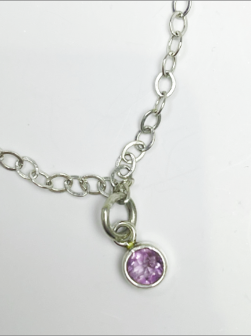 DevaArt Studio: handmade eclectic necklace, alkemè, hammered, handetched, sterling silver cross, Swarovski crystals.