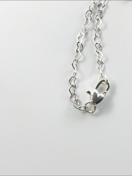 DevaArt Studio Artisan Handmade Jewelry Boutique. Sterling dragonfly, sterling heart chain necklace. 